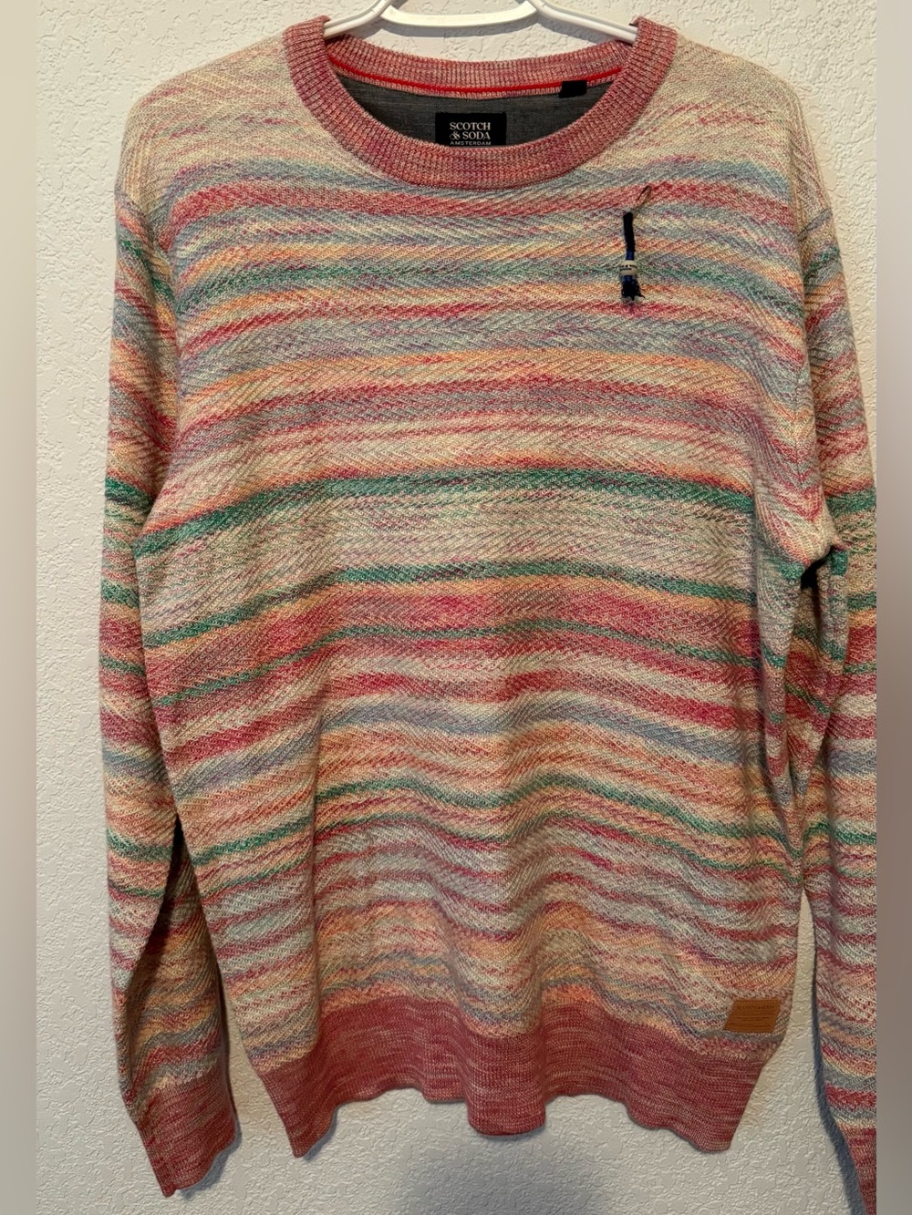 Scotch & Soda Multicolor Knit Sweater (Men’s Size L)